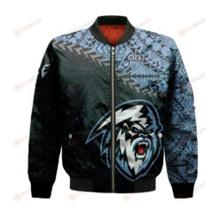 Winnipeg Ice Bomber Jacket 3D Printed Grunge Polynesian Tattoo