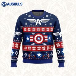 Winter Soldier Captain America Marvel Ugly Sweaters For Men Women Unisex