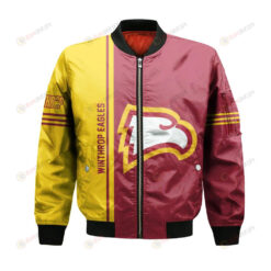 Winthrop Eagles Bomber Jacket 3D Printed Half Style