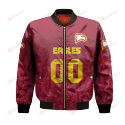 Winthrop Eagles Bomber Jacket 3D Printed Team Logo Custom Text And Number