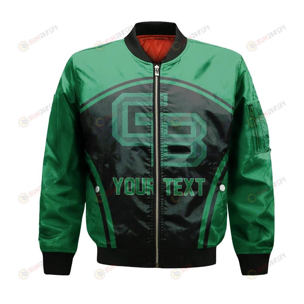 Wisconsin-Green Bay Phoenix Bomber Jacket 3D Printed Custom Text And Number Curve Style Sport