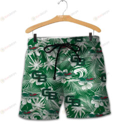 Wisconsin-Green Bay Phoenix Men Shorts Tropical Seamless