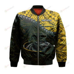 Wisconsin-Milwaukee Panthers Bomber Jacket 3D Printed Grunge Polynesian Tattoo