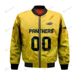 Wisconsin-Milwaukee Panthers Bomber Jacket 3D Printed Team Logo Custom Text And Number