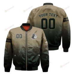 Wofford Terriers Fadded Bomber Jacket 3D Printed