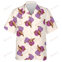 Wolf In Little Red Riding Hood Cartoon Hawaiian Shirt