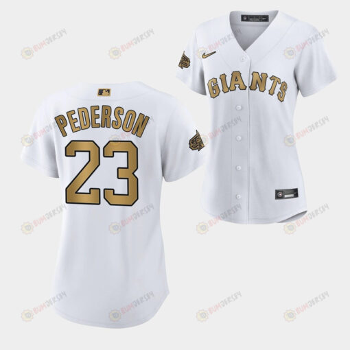 Women Joc Pederson 23 San Francisco Giants Jersey White 2022-23 All-Star