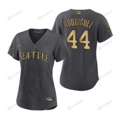 Women Seattle Mariners Julio Rodriguez Charcoal 2022-23 All-Star Game Jersey