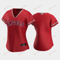 Women's Angels Alternate Red Jersey Jersey