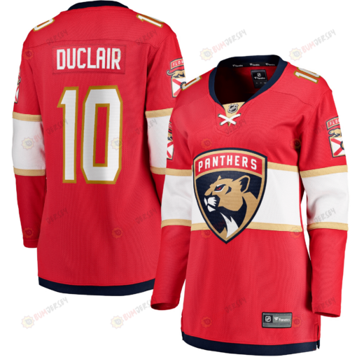 Women's Anthony Duclair Red Florida Panthers Breakaway Player Jersey Jersey