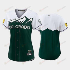 Women's Colorado Rockies Green 2022-23 City Connect Jersey