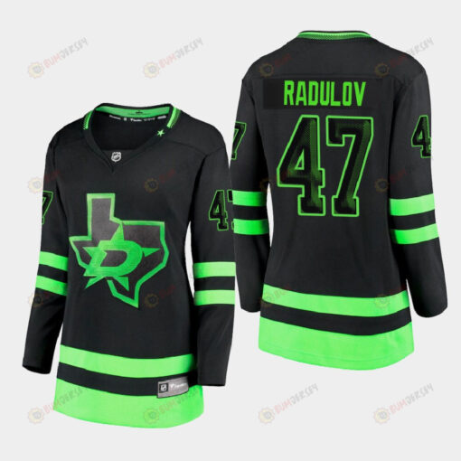 Women's Dallas Stars Alexander Radulov 47 Alternate Blackout Premier Breakaway Black Jersey