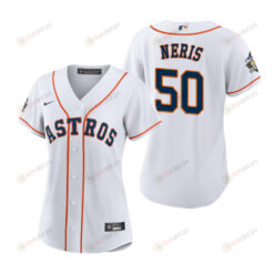 Women's Houston Astros Hector Neris 50 White 2022-23 World Series Jersey
