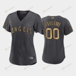 Women's Los Angeles Angels Custom 2022-23 All-Star Game Charcoal Jersey