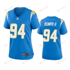 Women's Los Angeles Chargers Chris Rumph II 94 Powder Blue Game Jersey