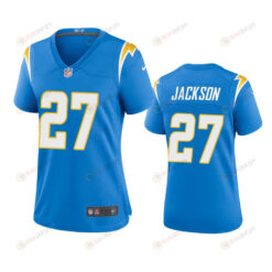 Women's Los Angeles Chargers J.C. Jackson 27 Powder Blue Game Jersey