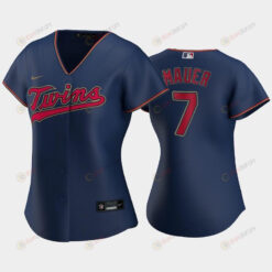 Women's Navy Alternate 7 Joe Mauer Twins Jersey Jersey