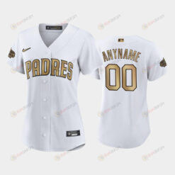 Women's San Diego Padres Custom 2022-23 All-Star Game White Jersey