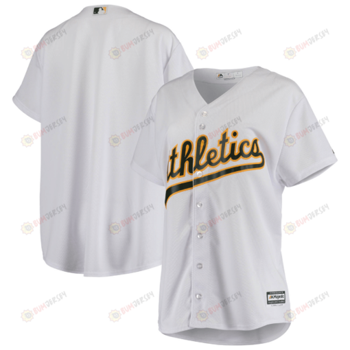 Women's White Oakland Athletics Home Jersey Jersey