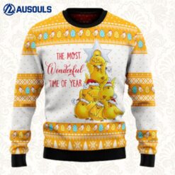 Wonderful Time Chicken Ugly Sweaters For Men Women Unisex