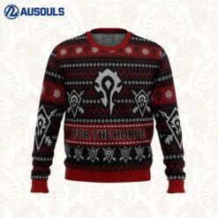 World Of Warcraft For The Horde Ugly Sweaters For Men Women Unisex