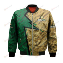 Wright State Raiders Bomber Jacket 3D Printed Abstract Pattern Sport