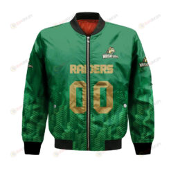 Wright State Raiders Bomber Jacket 3D Printed Team Logo Custom Text And Number