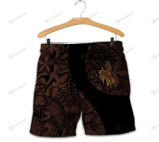 Wyoming Cowboys Men Shorts Polynesian