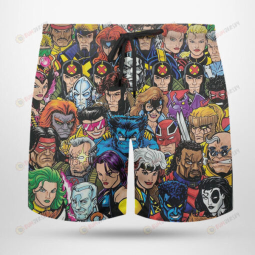 X-Men ??2 Hawaiian Short Summer Shorts Men Shorts - Print Shorts