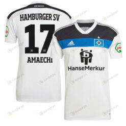 Xavier Amaechi 17 Hamburger SV II 2022-23 Home Jersey - White