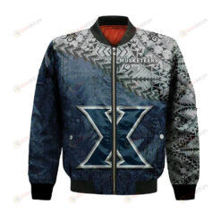 Xavier Musketeers Bomber Jacket 3D Printed Grunge Polynesian Tattoo