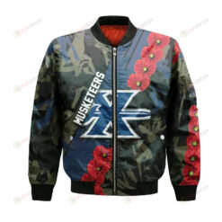 Xavier Musketeers Bomber Jacket 3D Printed Sport Style Keep Go on