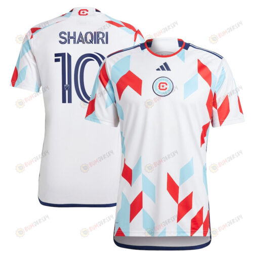 Xherdan Shaqiri 10 Chicago Fire 2023 A Kit For All Men Jersey - White