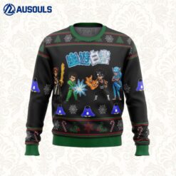 YUYU HAKUSHO Ghost Fighter Characters Ugly Sweaters For Men Women Unisex