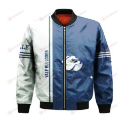 Yale Bulldogs Bomber Jacket 3D Printed Half Style