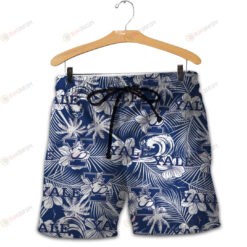 Yale Bulldogs Men Shorts Tropical Seamless