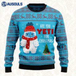 Yeti Christmas Ugly Sweaters For Men Women Unisex