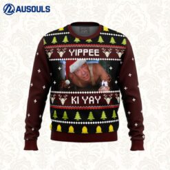 Yippee Ki Yay Ugly Dia Hard Ugly Sweaters For Men Women Unisex