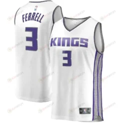 Yogi Ferrell Sacramento Kings Fast Break Player Jersey - Association Edition - White