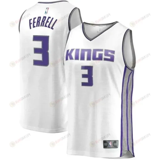 Yogi Ferrell Sacramento Kings Fast Break Player Jersey - Association Edition - White