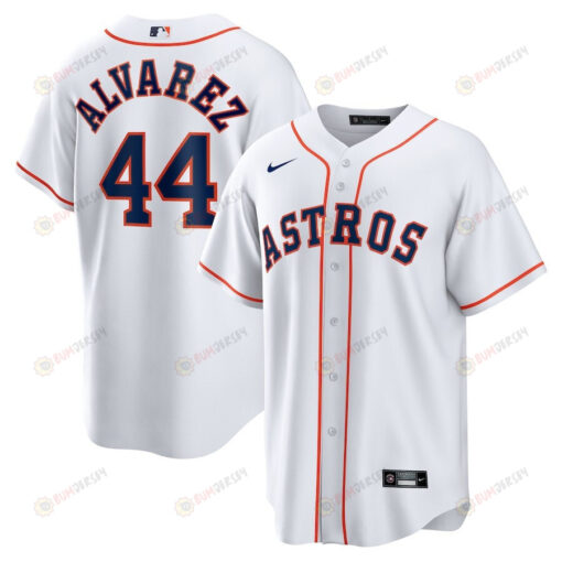 Yordan ?lvarez 44 Houston Astros Home Player Jersey - White