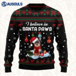 Yorkshire Terrier Santa Paw D2810 Ugly Sweaters For Men Women Unisex