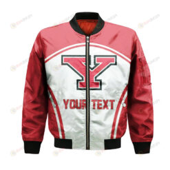 Youngstown State Penguins Bomber Jacket 3D Printed Custom Text And Number Curve Style Sport