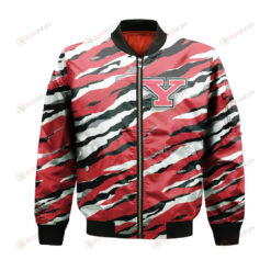 Youngstown State Penguins Bomber Jacket 3D Printed Sport Style Team Logo Pattern
