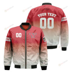 Youngstown State Penguins Fadded Bomber Jacket 3D Printed