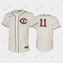 Youth 2022-23 Field of Dreams 11 Drew Smyly Chicago Cubs Cream Jersey