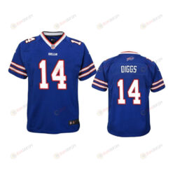 Youth Bills Stefon Diggs 14 Royal Game Jersey