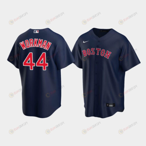 Youth Boston Red Sox 44 Brandon Workman Alternate Navy Jersey Jersey