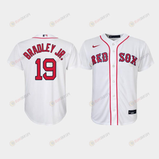 Youth Boston Red Sox Jackie Bradley Jr. 19 White Home Jersey Jersey