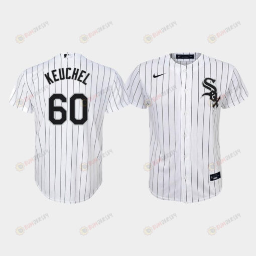 Youth Chicago White Sox Dallas Keuchel 60 White Home Jersey Jersey